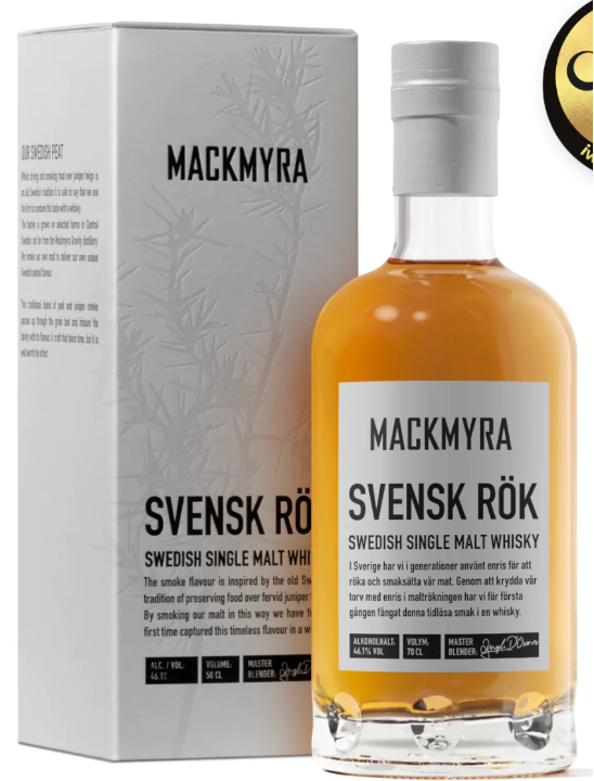MACKMYRA SWENS RÖCK 46,1 % Vol. Swedish Single Malt Whisky 
