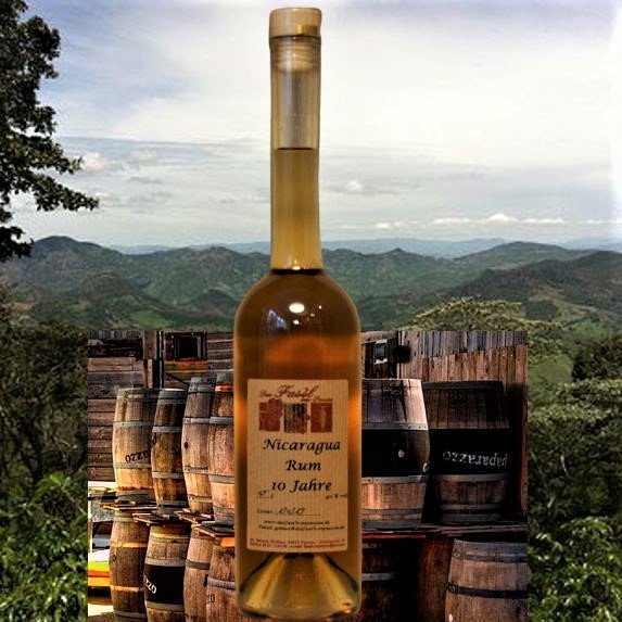 Nicaragua Rum 40% Vol. 10 Jahre holzfassgelagert