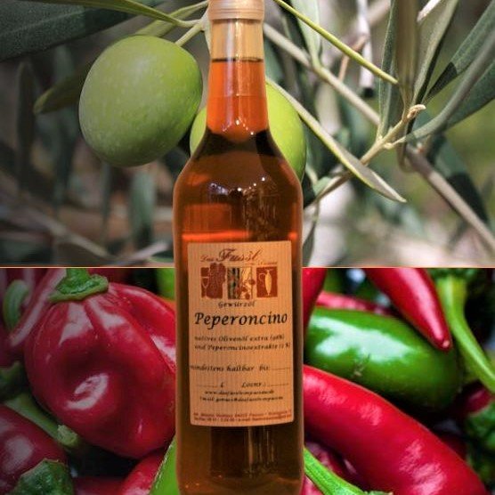 Gewürzöl Peperoncino -natives Olivenöl extra-