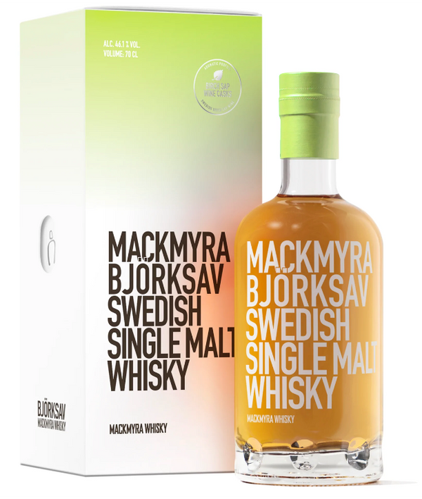 MACKMYRA BJÖRKSAV 46,1 % Vol. Swedish Single Malt Whisky